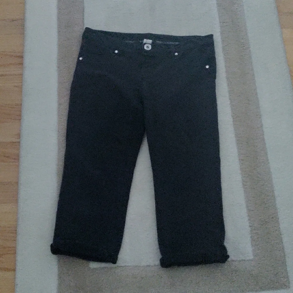 Justice Black Jegging Capris